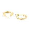 Thumbnail Image 2 of 9ct Yellow Gold 10mm Twist Creole Hoop Earrings