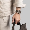 Thumbnail Image 2 of Baume & Mercier Riviera Men's Textured Grey Rubber Strap Watch