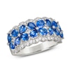 Thumbnail Image 0 of Le Vian Couture Platinum Blueberry Sapphire & 0.37ct Vanilla Diamonds Ring