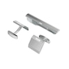 Thumbnail Image 1 of BOSS B-Basic Men's Sterling Silver Cufflinks & Tie Clip Set