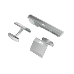 BOSS B-Basic Men's Sterling Silver Cufflinks & Tie Clip Set