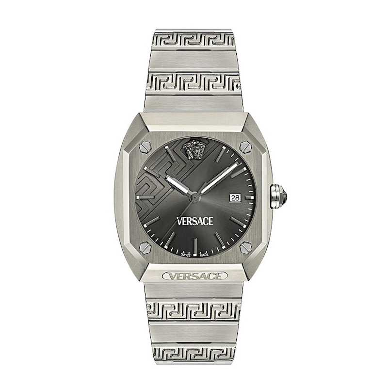 Main Image 1 of Versace Antares Men's Grey Titanium Bracelet Watch