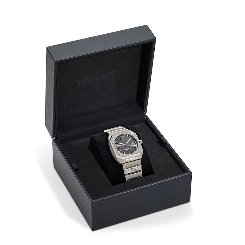 Main Image 4 of Versace Antares Men's Grey Titanium Bracelet Watch