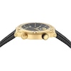 Thumbnail Image 3 of Versace Logo Diver Men's Black PU Leather Strap Watch