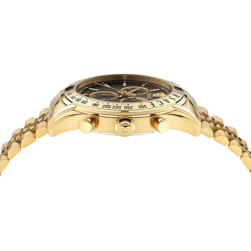 Main Image 3 of Versace Chrono Master Men's Gold Tone Bracelet Watch