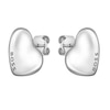 Thumbnail Image 0 of BOSS Honey Ladies' Stainless Steel Heart Shaped Stud Earrings