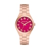 Thumbnail Image 0 of Michael Kors Lennox Pink Dial & Rose Gold-Tone Bracelet Watch