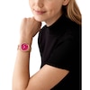 Thumbnail Image 3 of Michael Kors Lennox Pink Dial & Rose Gold-Tone Bracelet Watch