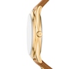 Thumbnail Image 2 of Michael Kors Slim Runway Gold-Tone & Brown Leather Strap Watch