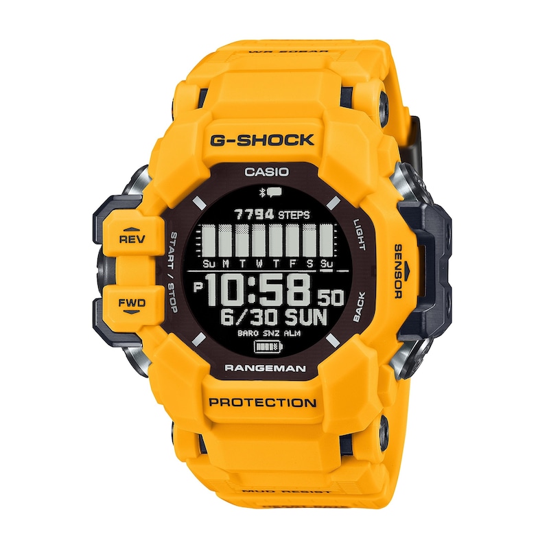 Main Image 1 of G-Shock GPR-H1000-9ER Master Of G Yellow Resin Strap Watch