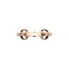 Thumbnail Image 2 of Gucci Horsebit 18ct Rose Gold Diamond Ring (Size L)