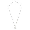 Thumbnail Image 1 of Gucci Interlocking Sterling Silver Pendant Necklace