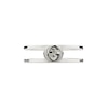 Thumbnail Image 1 of Gucci Interlocking Sterling Silver Ring (Size P)
