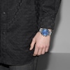 Thumbnail Image 3 of Gucci Interlocking Chronograph Blue Dial & Stainless Steel Watch