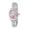 Thumbnail Image 0 of Gucci Interlocking Pink Diamond Dial & Stainless Steel Bracelet Watch