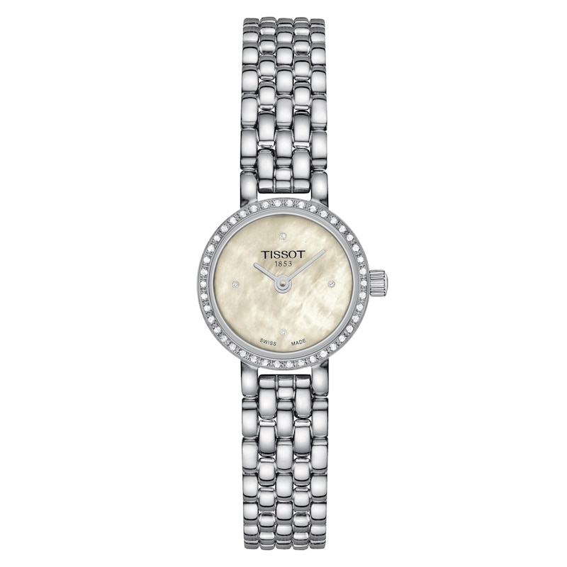 Main Image 1 of Tissot Lovely Round Ladies' MOP Dial Stainless Steel Bracelet Watch