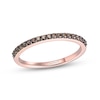 Thumbnail Image 1 of Le Vian 14ct Rose Gold 0.20ct Chocolate Diamond Eternity Ring