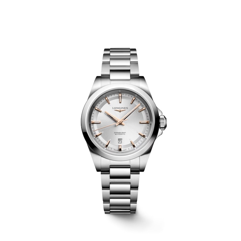 Main Image 1 of Longines Conquest Ladies' Stainless Steel Bracelet Watch