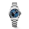 Thumbnail Image 0 of Longines Conquest Men's Diamond Set Blue Dial & Stainless Steel Watch