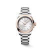 Thumbnail Image 1 of Longines Conquest 18ct Rose Gold & Stainless Steel Bracelet Watch