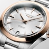 Thumbnail Image 5 of Longines Conquest 18ct Rose Gold & Stainless Steel Bracelet Watch