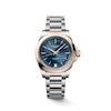 Thumbnail Image 1 of Longines Conquest 18ct Rose Gold Blue Dial & Stainless Steel Watch