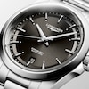 Thumbnail Image 4 of Longines Conquest Men's Black Dial & Stainless Steel Bracelet Watch