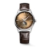 Thumbnail Image 1 of Longines Flagship Heritage Moonphase Brown Alligator Leather Strap Watch