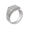 Thumbnail Image 1 of Emporio Armani Stainless Steel Signet Ring (Size L)