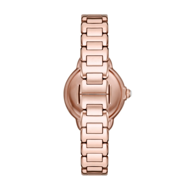 Main Image 2 of Emporio Armani Ladies' Stone Set Rose Gold Tone Bracelet Watch