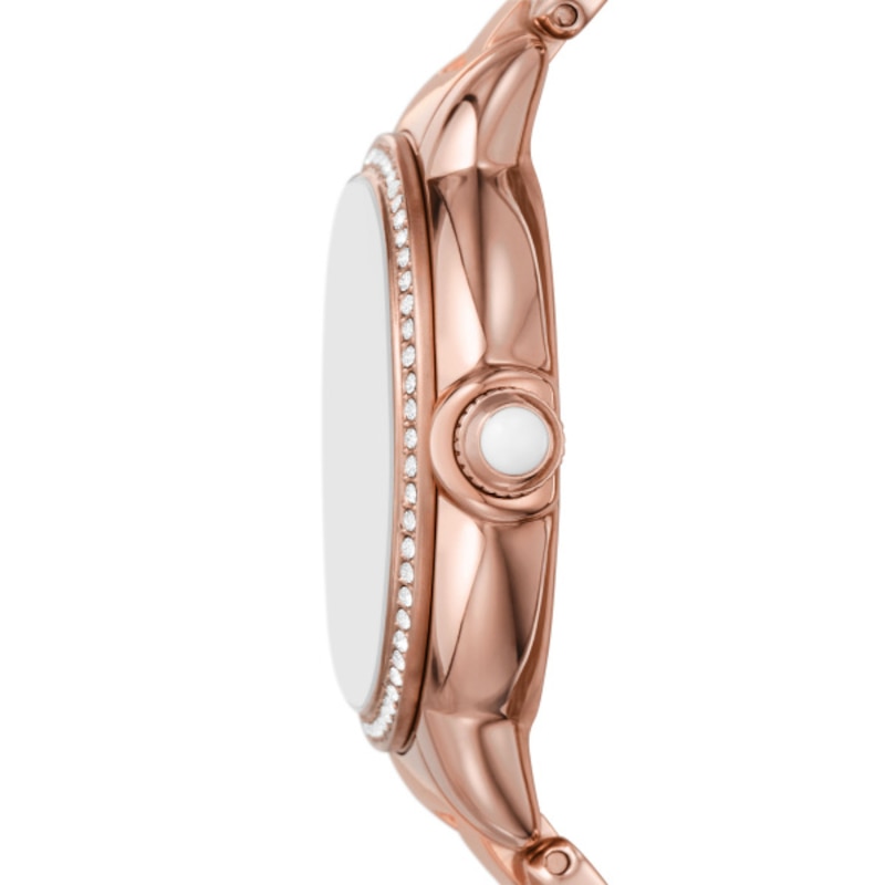 Main Image 3 of Emporio Armani Ladies' Stone Set Rose Gold Tone Bracelet Watch