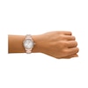 Thumbnail Image 4 of Emporio Armani Ladies' Stone Set Rose Gold Tone Bracelet Watch