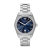 Thumbnail Image 1 of Emporio Armani Blue Dial & Stainless Steel Bracelet Watch