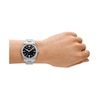 Thumbnail Image 4 of Emporio Armani Black Dial & Stainless Steel Bracelet Watch