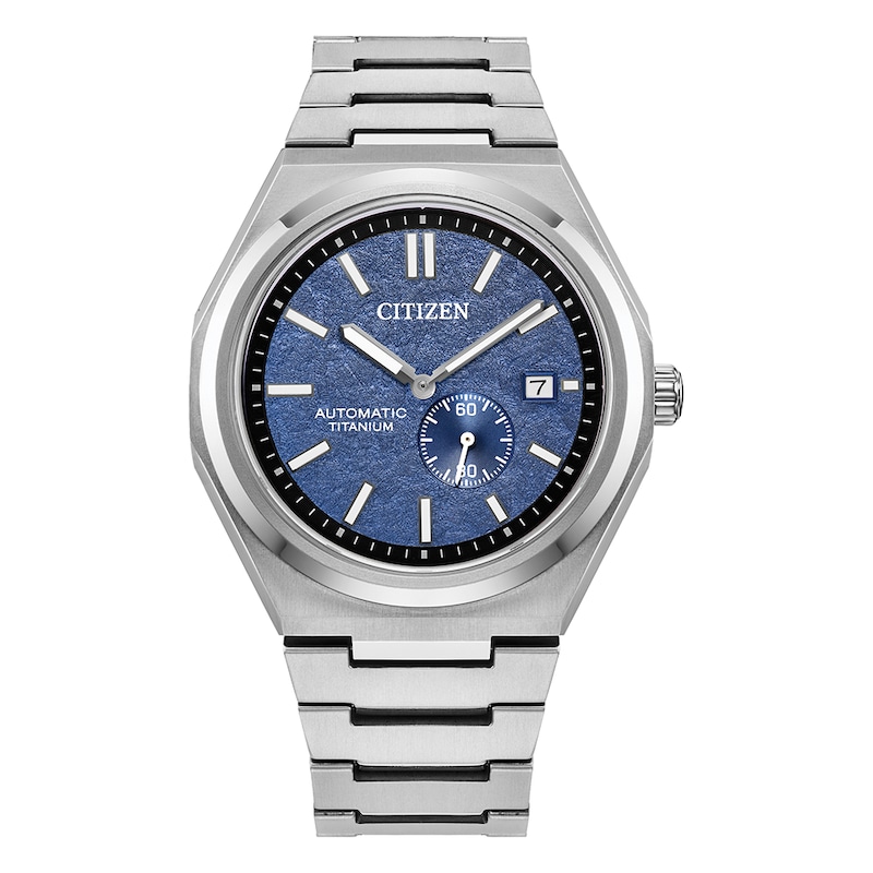 Citizen Forza Super Titanium Men's Blue Dial & Stainless Steel Watch