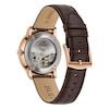 Thumbnail Image 3 of Bulova Men's Classic Rose Gold Tone & Leather Watch