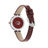 Thumbnail Image 2 of Gucci Model 2000 24mm Red Leather Strap Watch