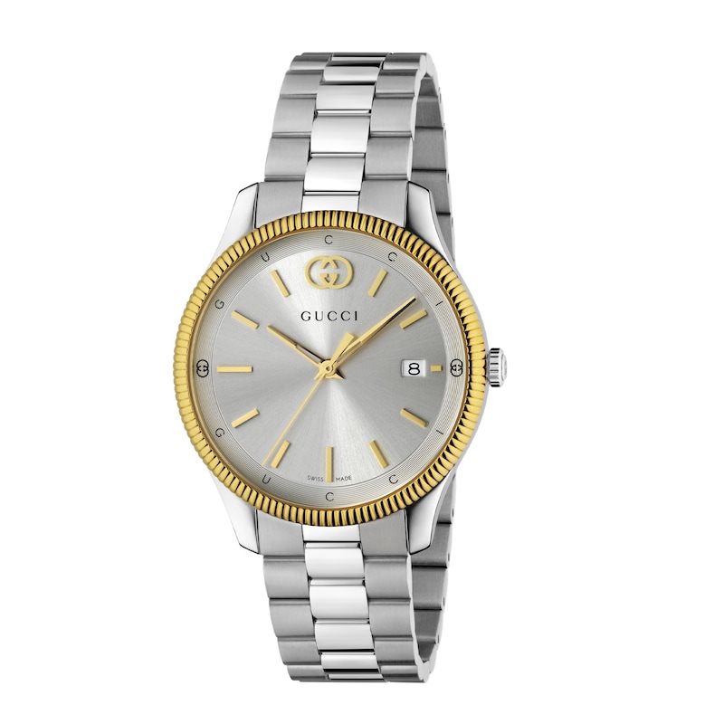 Main Image 1 of Gucci G-Timeless 38mm Two Tone Stainless Steel Bracelet Watch