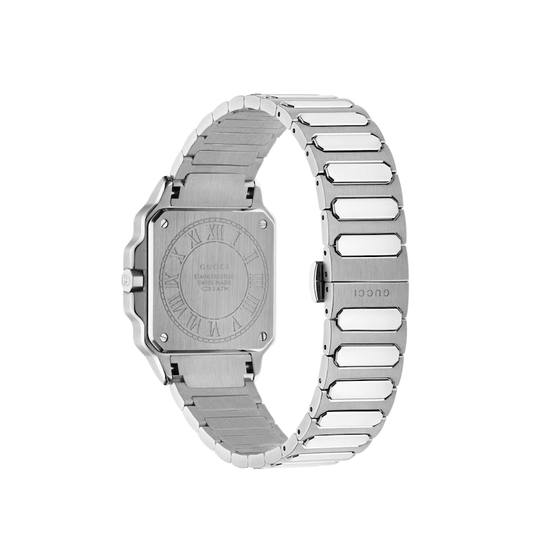 Main Image 2 of Gucci G-Flat 30mm Stainless Steel Bracelet Watch