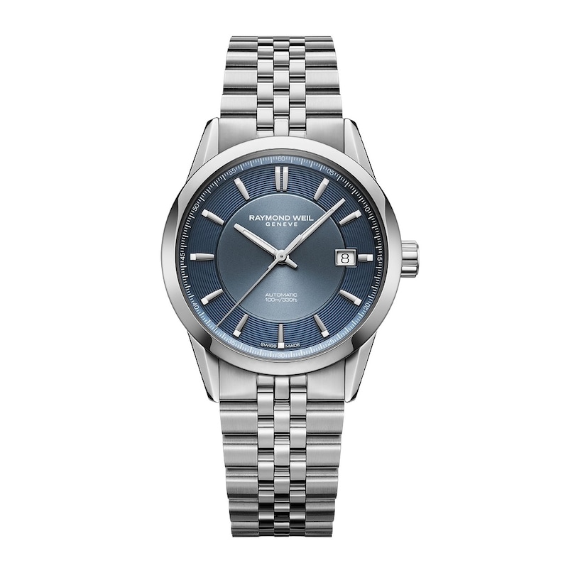 Main Image 1 of Raymond Weil Freelancer Men's Blue Dial & Stainless Steel Bracelet Watch