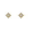 Thumbnail Image 1 of Gucci Flora 18ct Yellow Gold & 0.33ct Diamond Stud Earrings