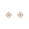 Thumbnail Image 1 of Gucci Flora 18ct Rose Gold 0.10ct Diamond Stud Earrings