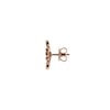 Thumbnail Image 2 of Gucci Flora 18ct Rose Gold 0.10ct Diamond Stud Earrings