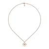 Thumbnail Image 1 of Gucci Flora 18ct Rose Gold Diamond Flower Shaped Chain Necklace