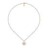 Thumbnail Image 2 of Gucci Flora 18ct Rose Gold Diamond Flower Shaped Chain Necklace