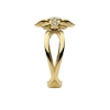 Thumbnail Image 4 of Gucci Flora 18ct Yellow Gold 0.16ct Diamond Flower Shaped Ring (Size J - K)