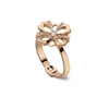 Thumbnail Image 1 of Gucci Flora 18ct Rose Gold Diamond Flower Shaped Ring (Size J - K)