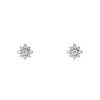 Thumbnail Image 1 of Gucci Flora 18ct White Gold & 0.30ct Diamond Stud Earrings