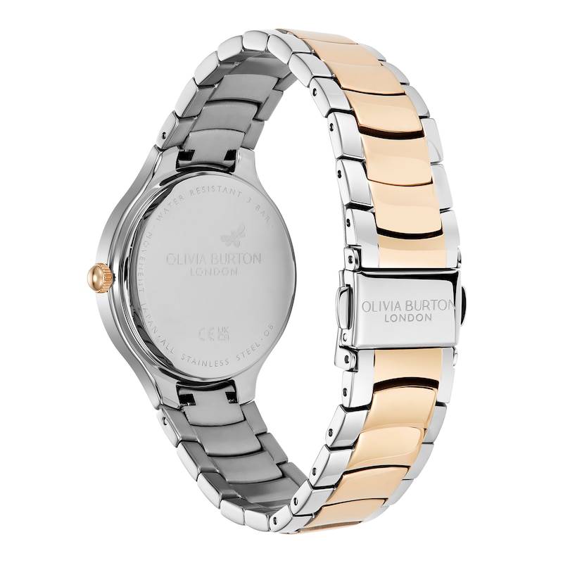 Main Image 5 of Olivia Burton 34mm Rose Gold Tone & Stainless Steel Bracelet Watch