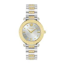 Versace Greca Ladies' Two Tone Bracelet Watch